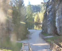 Vstup do skal, Pískovna