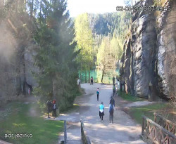 Vstup do skal, Pískovna
