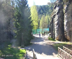 Vstup do skal, Pískovna
