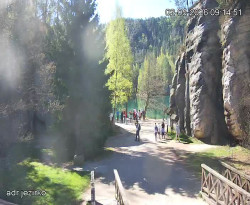 Vstup do skal, Pískovna
