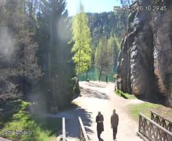 Vstup do skal, Pískovna