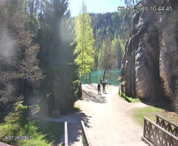 Vstup do skal, Pískovna