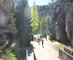 Vstup do skal, Pískovna
