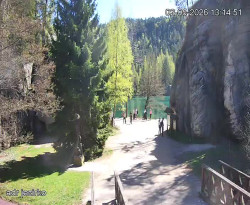 Vstup do skal, Pískovna