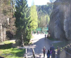 Vstup do skal, Pískovna