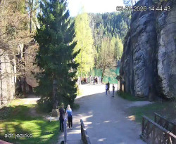 Vstup do skal, Pískovna
