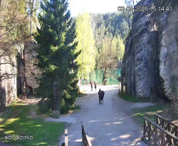 Vstup do skal, Pískovna