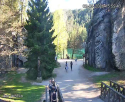 Vstup do skal, Pískovna