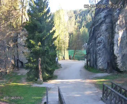 Vstup do skal, Pískovna