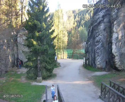 Vstup do skal, Pískovna