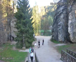 Vstup do skal, Pískovna