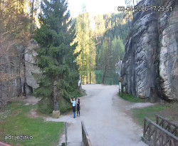 Vstup do skal, Pískovna