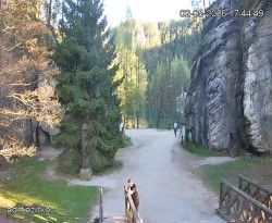 Vstup do skal, Pískovna