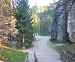 Vstup do skal, Pískovna