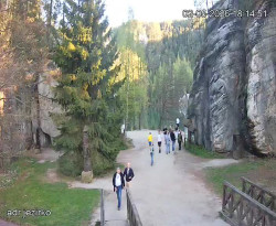 Vstup do skal, Pískovna