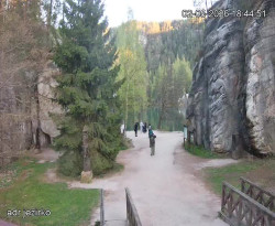 Vstup do skal, Pískovna