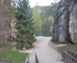 Vstup do skal, Pískovna