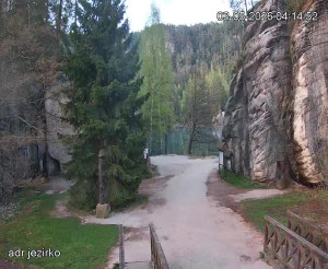 Adršpach - Vstup do skal, Pískovna - 3.5.2026 v 05:15 Adršpach - Vstup do skal, Pískovna - 3.5.2026 v 05:15