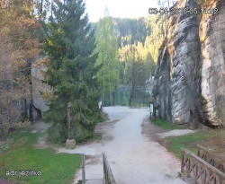 Vstup do skal, Pískovna