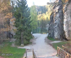 Vstup do skal, Pískovna