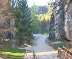 Vstup do skal, Pískovna