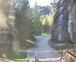 Vstup do skal, Pískovna