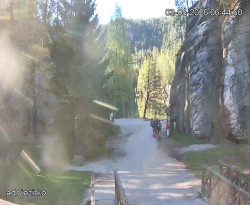 Vstup do skal, Pískovna