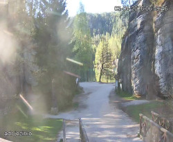Vstup do skal, Pískovna