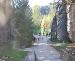 Vstup do skal, Pískovna