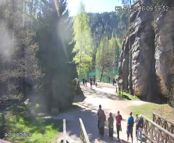 Vstup do skal, Pískovna