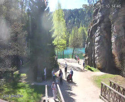 Vstup do skal, Pískovna