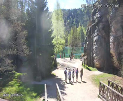 Vstup do skal, Pískovna