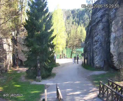 Vstup do skal, Pískovna