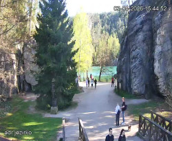 Vstup do skal, Pískovna