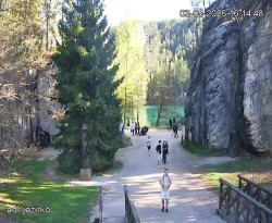 Vstup do skal, Pískovna