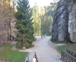Vstup do skal, Pískovna