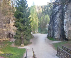 Vstup do skal, Pískovna