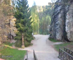 Vstup do skal, Pískovna
