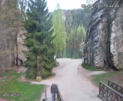 Vstup do skal, Pískovna