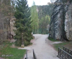 Vstup do skal, Pískovna