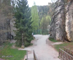 Vstup do skal, Pískovna