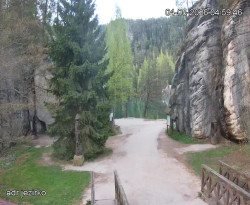 Vstup do skal, Pískovna