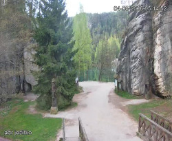 Vstup do skal, Pískovna