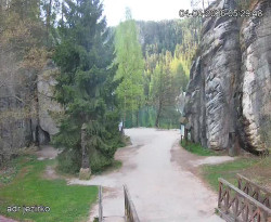Vstup do skal, Pískovna
