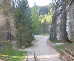 Vstup do skal, Pískovna