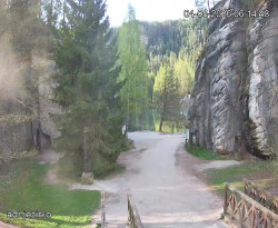 Vstup do skal, Pískovna