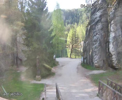 Vstup do skal, Pískovna