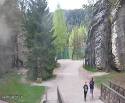 Vstup do skal, Pískovna