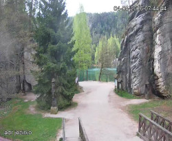 Vstup do skal, Pískovna