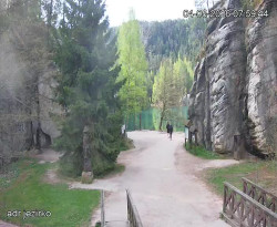 Vstup do skal, Pískovna